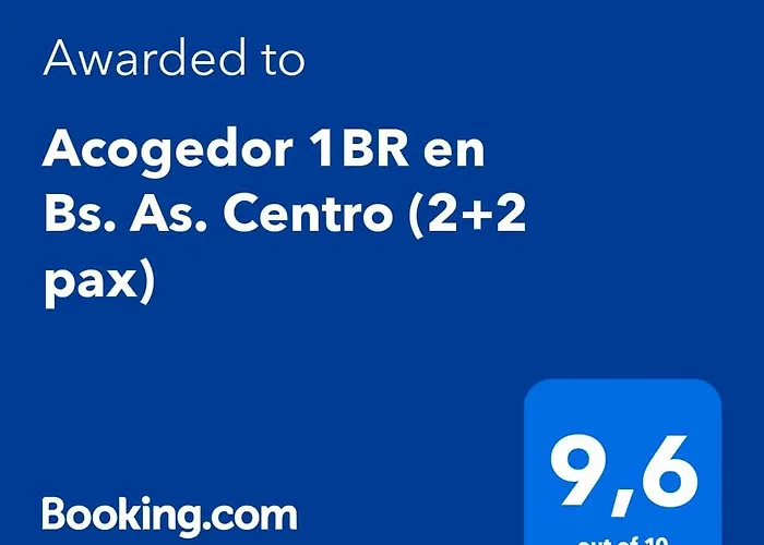 Acogedor 1Br En Bs. As. Centro